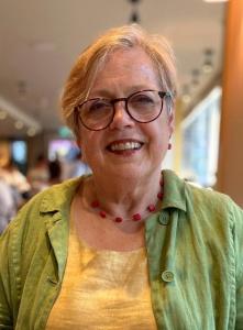 A headshot of Sandra Bush